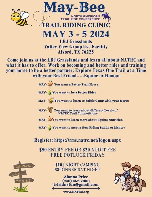 NATRC: May-Bee: Trail Riding Clinic